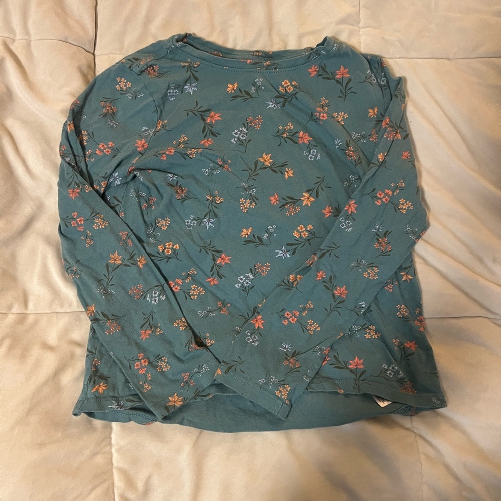 Floral Long Sleeve Top